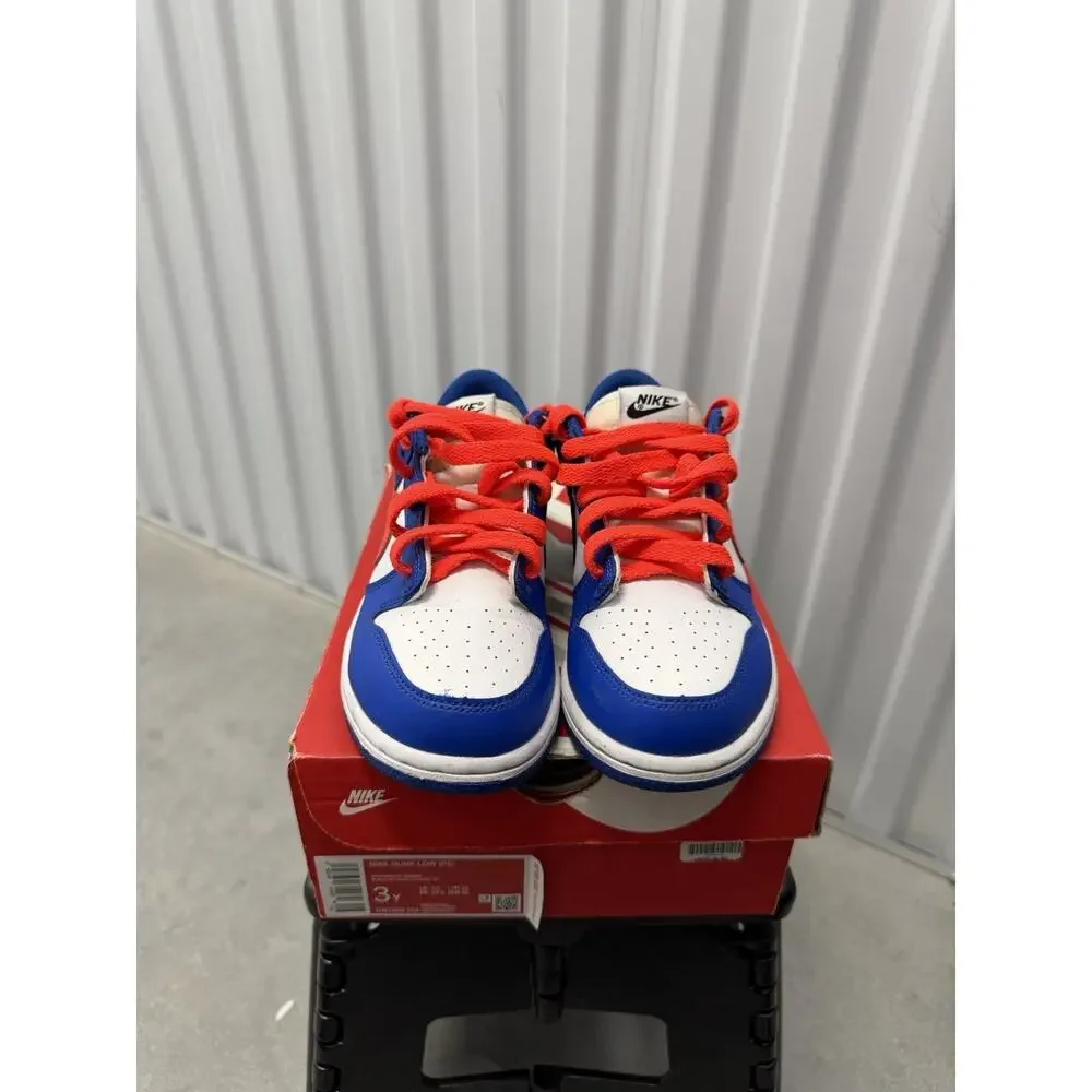 Nike Dunk Game Royal Crimson White Game Size 3Y PS - CW1588-104